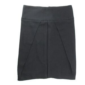 Fuzzi NWT Black Origami Skirt IT42 US6 Crepe Lined Vintage 90s Y2K Minimalist